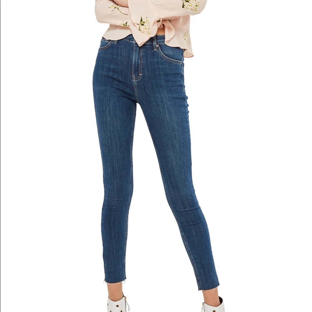 Topshop Jamie High Waisted Jeans